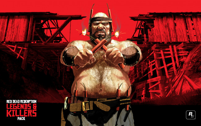 Обои картинки фото red, dead, redemption, legends, and, killers, видео, игры