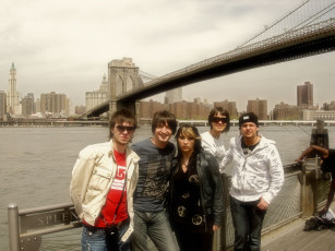 обоя город, 312, музыка, new, york, city, brooklyn, bridge