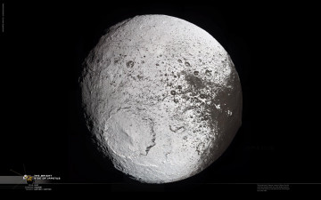 обоя космос, спутники, сатурна, iapetus, спутник, планета, тёмный, безконечность
