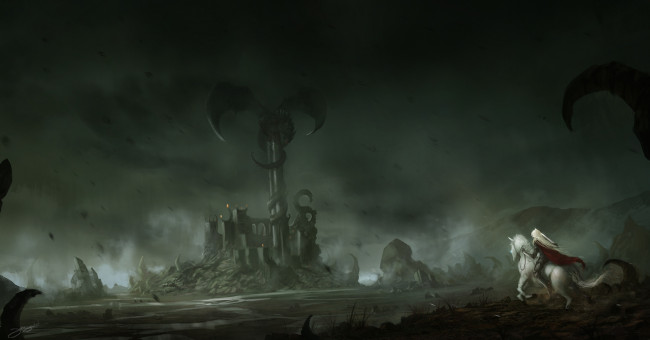 Обои картинки фото фэнтези, иные, миры, времена, всадница