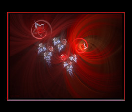 Картинка 3д графика fractal фракталы фон узор цвета