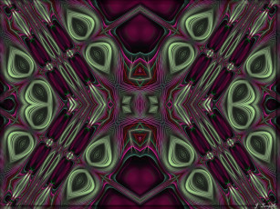 Картинка 3д графика fractal фракталы узор цвета фон