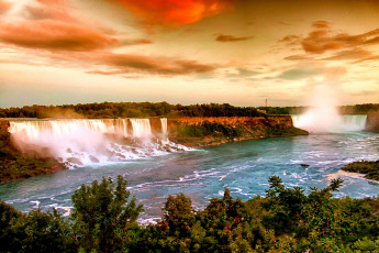 Картинка природа водопады ниагара