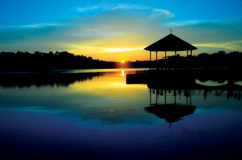 Картинка природа восходы закаты солнце