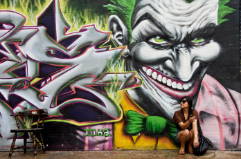 Картинка разное граффити персонаж джокер рисунок