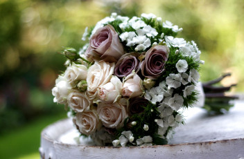 Картинка цветы букеты композиции гвоздика розы