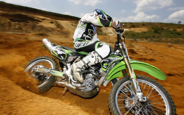 Картинка спорт мотокросс трасса гонка