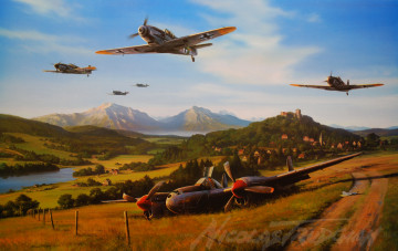 Картинка авиация 3д рисованые graphic рисунок