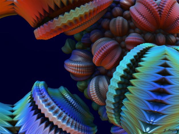 Обои картинки фото 3д, графика, fractal, фракталы, фон, цвета, узор