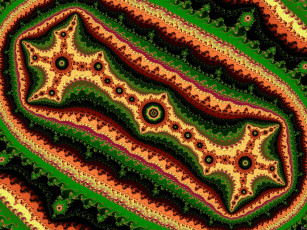 Картинка 3д+графика фракталы+ fractal узор фон цвета