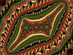 Картинка 3д+графика фракталы+ fractal узор фон цвета