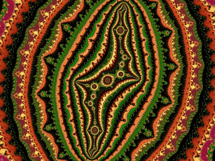 Картинка 3д+графика фракталы+ fractal узор фон цвета