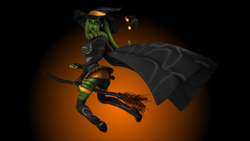 обоя 3д графика, существа , creatures, взгляд, существо, фон