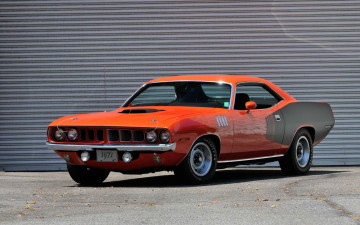 Картинка автомобили plymouth cuda