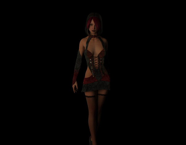 Обои картинки фото 3д графика, люди , people, фон, взгляд, девушка