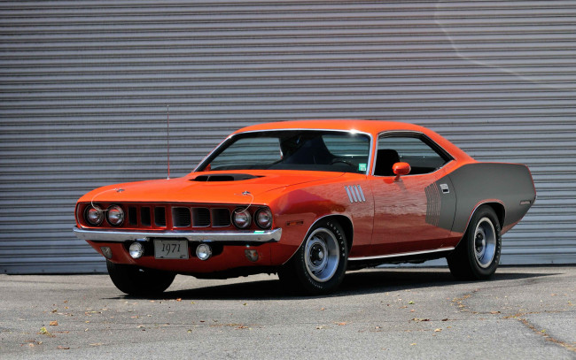 Обои картинки фото автомобили, plymouth, cuda
