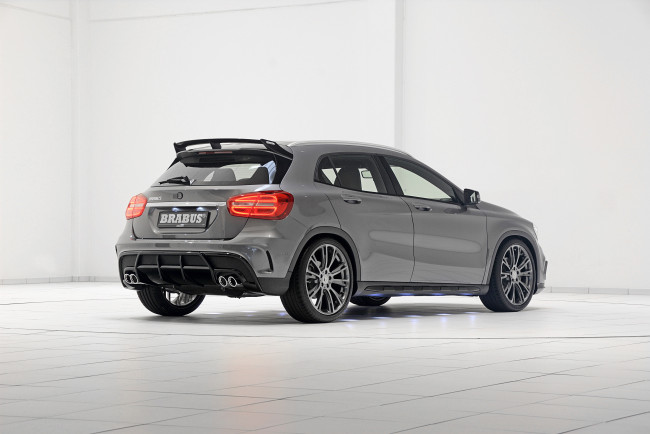 Обои картинки фото автомобили, brabus, 2014г, x156, package, sports, amg, gla-klasse