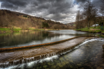 Картинка природа реки озера дамба река лес