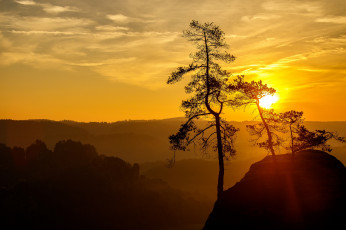 Картинка природа восходы закаты рассвет