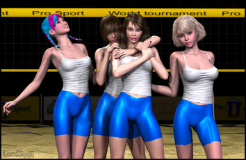 Картинка lordsnot 3д+графика фантазия+ fantasy фон взгляд девушки