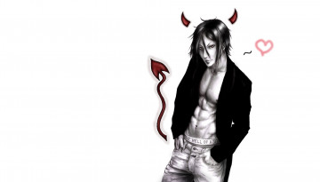 Картинка разное арты арт демон тёмный дворецкий себастьян парень