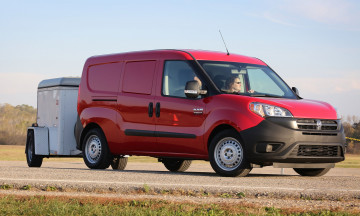 Картинка автомобили ram promaster 2015г красный van cargo tradesman city