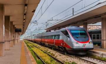 Картинка техника поезда локомотив рельсы дорога железная состав