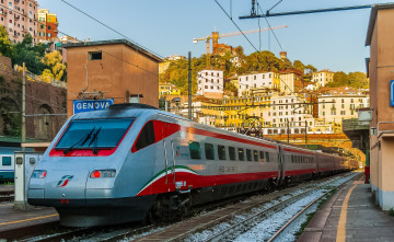 Картинка техника электровозы локомотив рельсы дорога железная состав