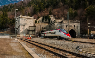 Картинка техника поезда состав локомотив рельсы дорога железная