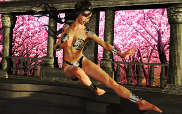 Картинка 3д+графика фантазия+ fantasy поза фон взгляд девушка