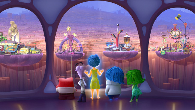 Обои картинки фото inside out, мультфильмы, головоломка