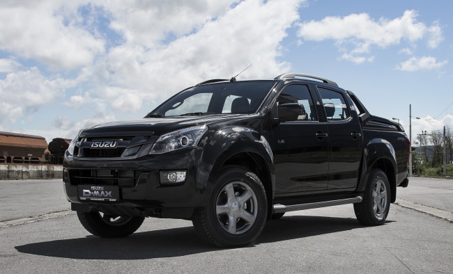 Обои картинки фото автомобили, isuzu, cab, double, d-max, 2015г, limited, edition