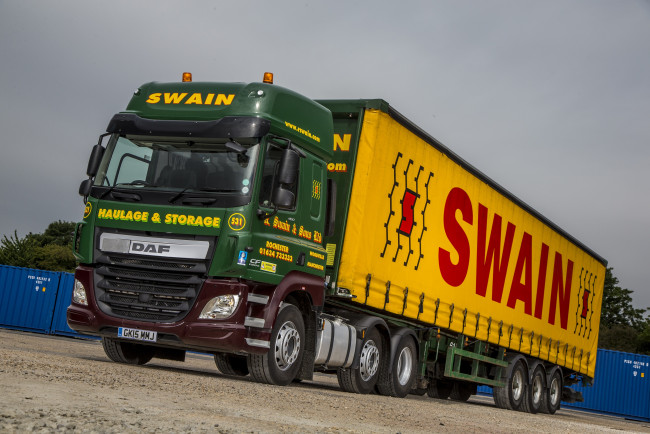 Обои картинки фото автомобили, daf, 2013г, cab, uk-spec, space, ftg, cf, 460