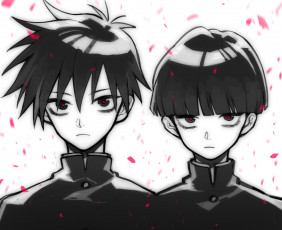 Картинка аниме mob+psycho+100 братья