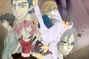 Картинка аниме shiki персонажи