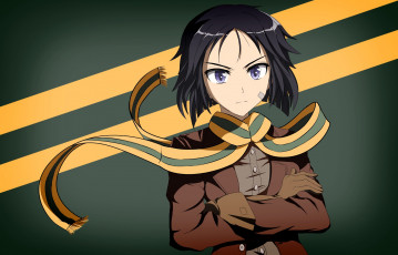 Картинка аниме strike+witches фон девушка взгляд