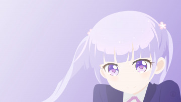 Картинка аниме new+game фон взгляд девушка