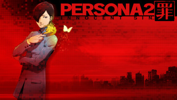 Картинка аниме persona фон взгляд девушка