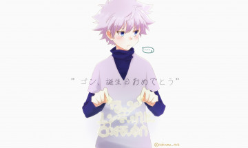 Картинка аниме hunter+x+hunter killua zoldyck