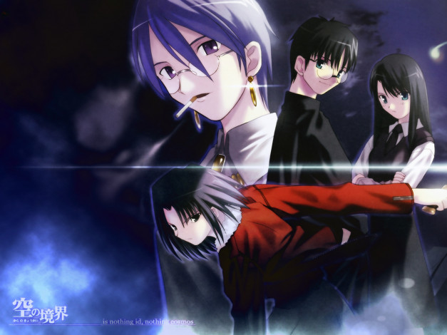 Обои картинки фото аниме, kara no kyokai, персонажи