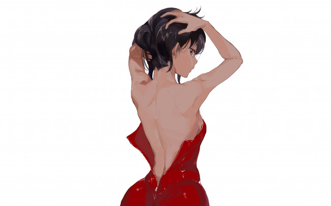 Обои картинки фото аниме, unknown,  другое, konbu, wakame