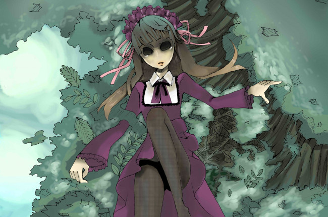 Обои картинки фото аниме, shiki, kirishiki, sunako