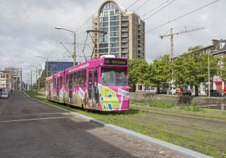 Картинка техника трамваи рельсы трамвай