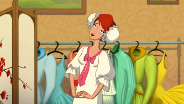 Картинка мультфильмы иван+царевич+и+серый+волк+3 одежда эмоции платье девушка