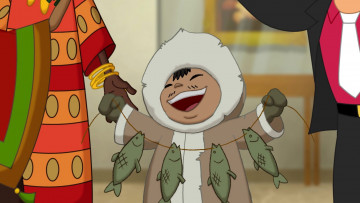 Картинка мультфильмы иван+царевич+и+серый+волк+3 рыба эмоции люди