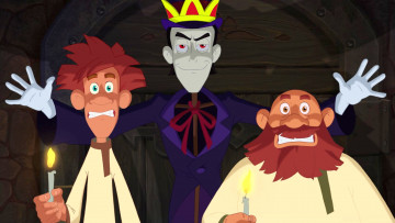 Картинка мультфильмы иван+царевич+и+серый+волк+3 существо свеча мужчина эмоции