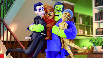 Картинка мультфильмы we`re-monsters монстры превращение мультик мы we're the monsters персонажи