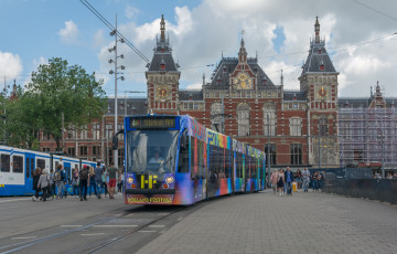 Картинка техника трамваи трамвай рельсы