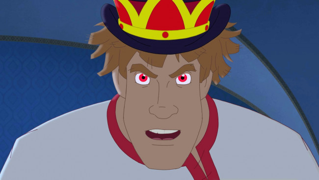 Обои картинки фото мультфильмы, иван царевич и серый волк 3, эмоции, лицо, корона