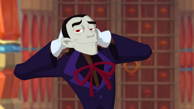 Обои картинки фото мультфильмы, иван царевич и серый волк 3, взгляд, существо, лицо